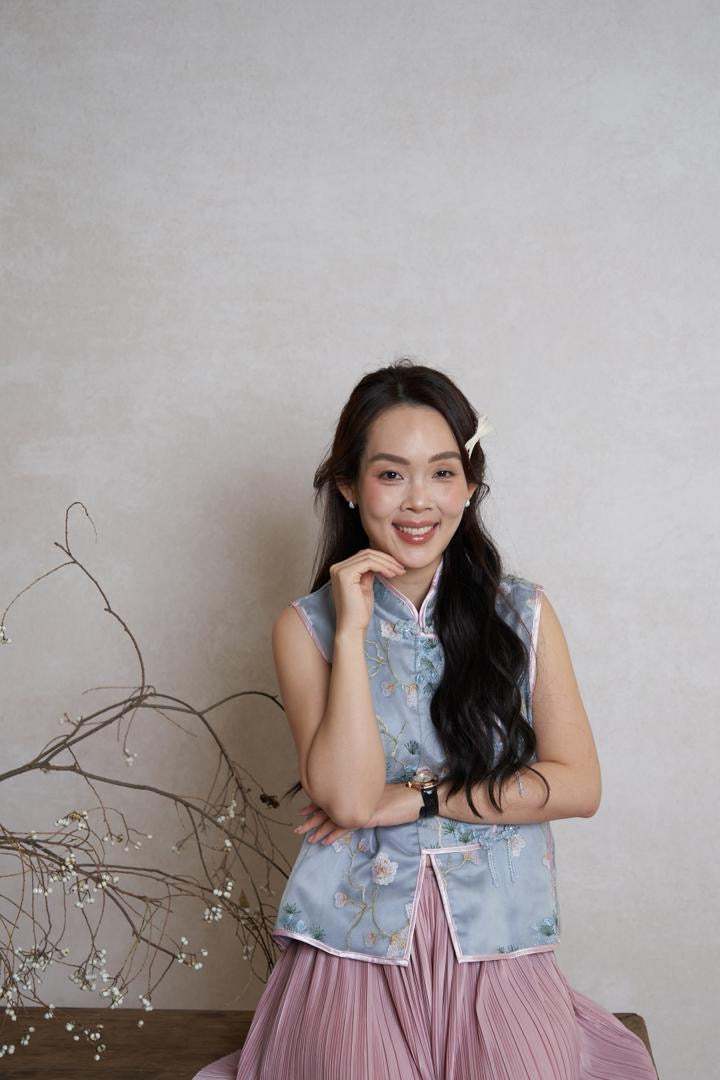 Pleated Skorts - Blush