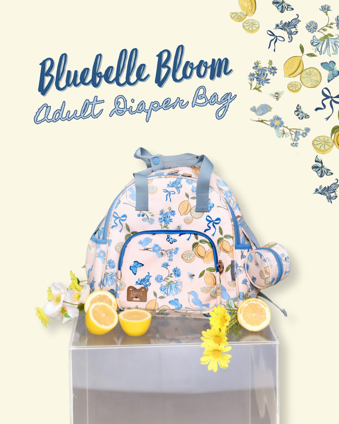 [PRE-ORDER] Bluebelle Bloom Adult Diaper Bag