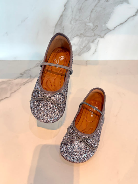 Sparkly Shoes - Gunmental Eclipse