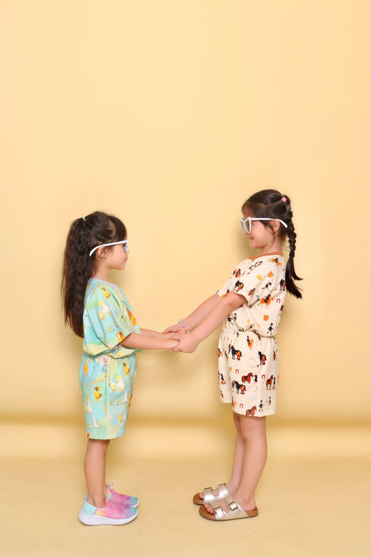 Ducky Walk Shortie Set