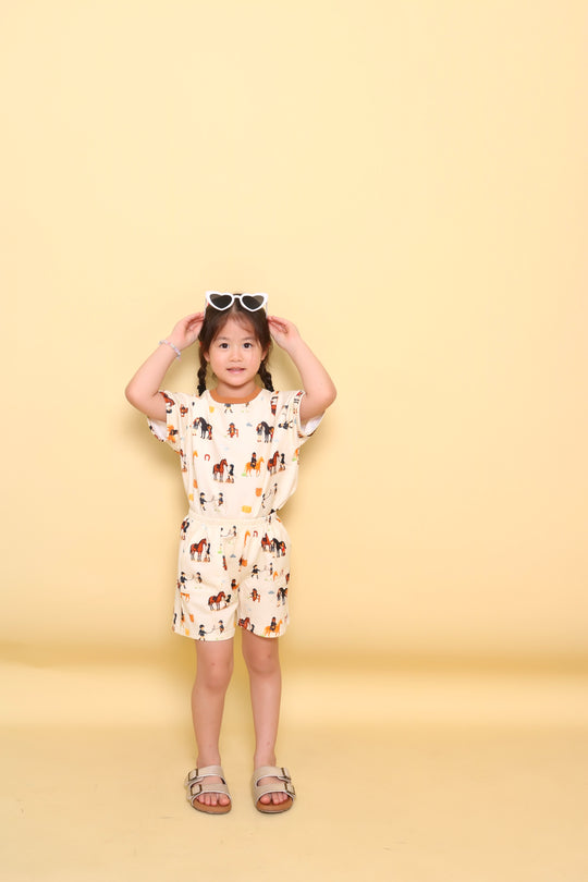 The Saddle Club Shortie Set