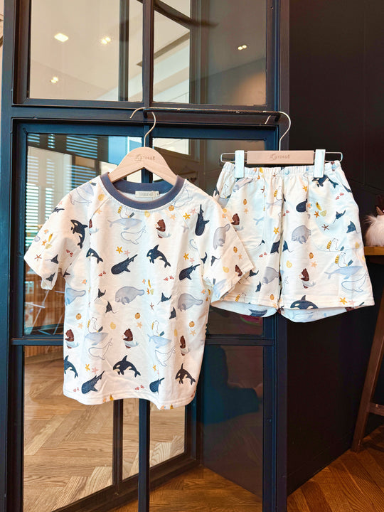 Ocean Pals Shortie Set