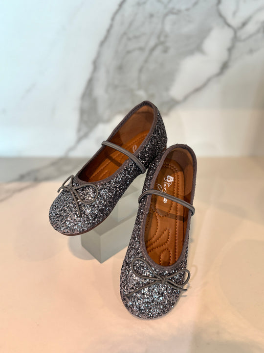 Sparkly Shoes - Gunmental Eclipse