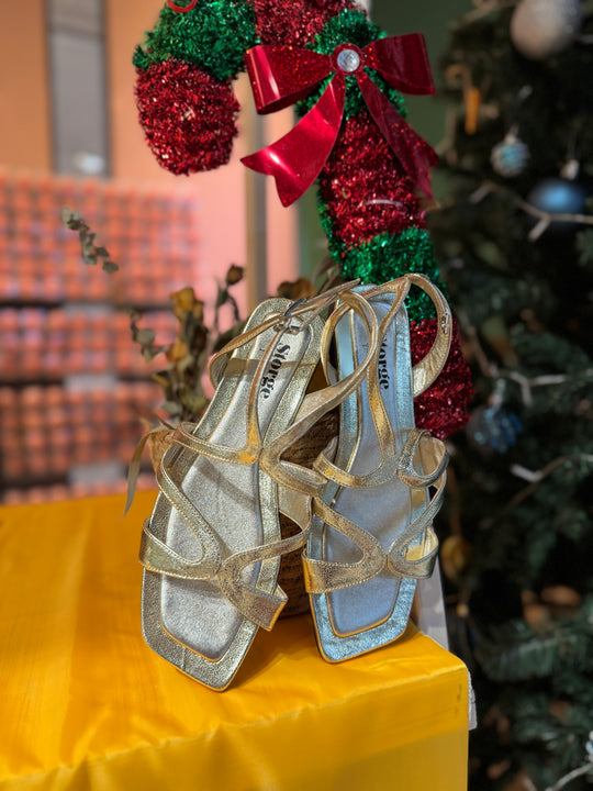 [PRE-ORDER] Leather Sandals (GOLD)