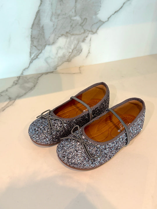 Sparkly Shoes - Gunmental Eclipse