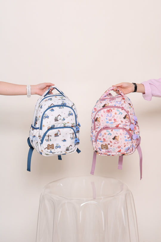 PO Dino Construction Toddler Bag