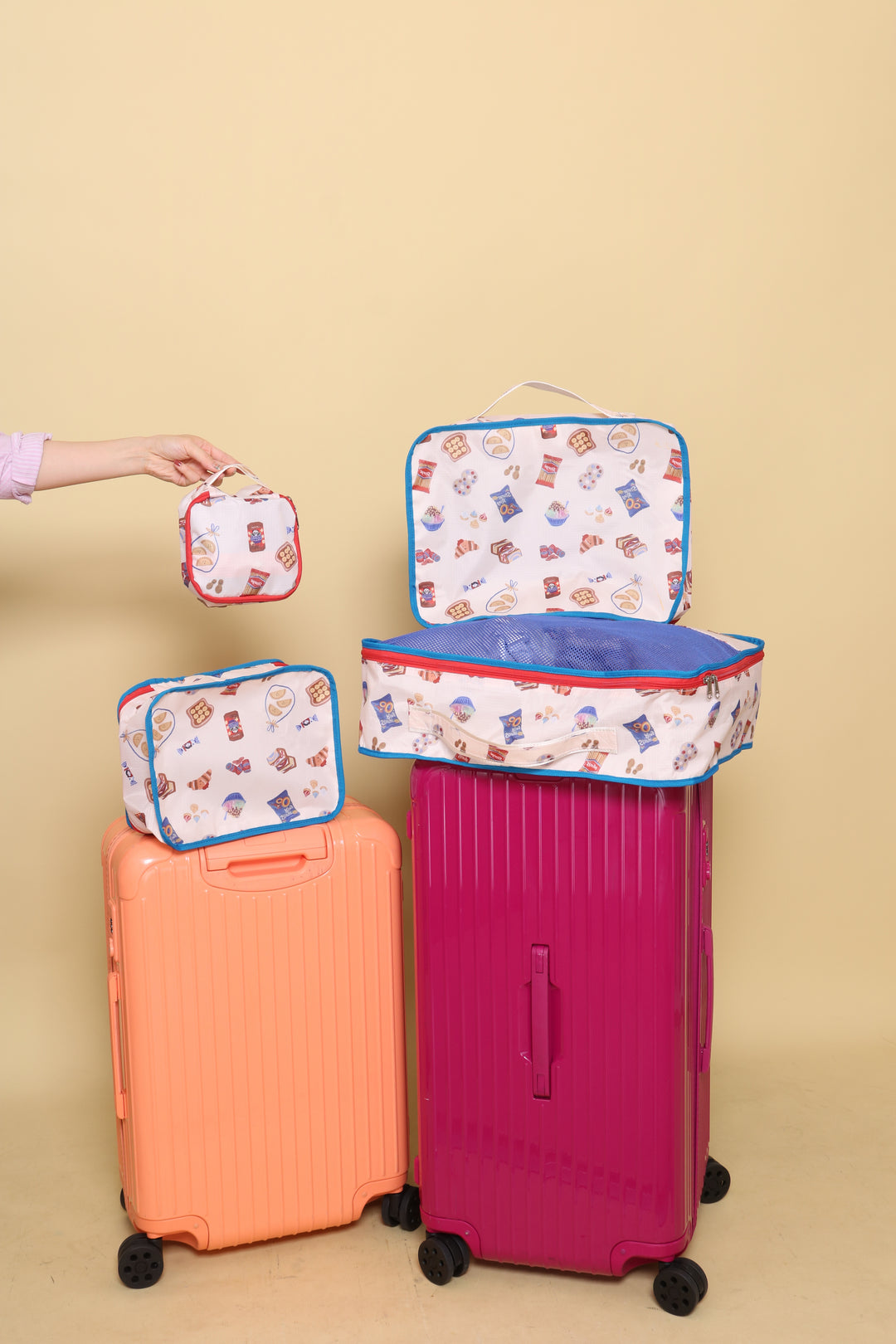 PO Snack Galore Packing Cubes