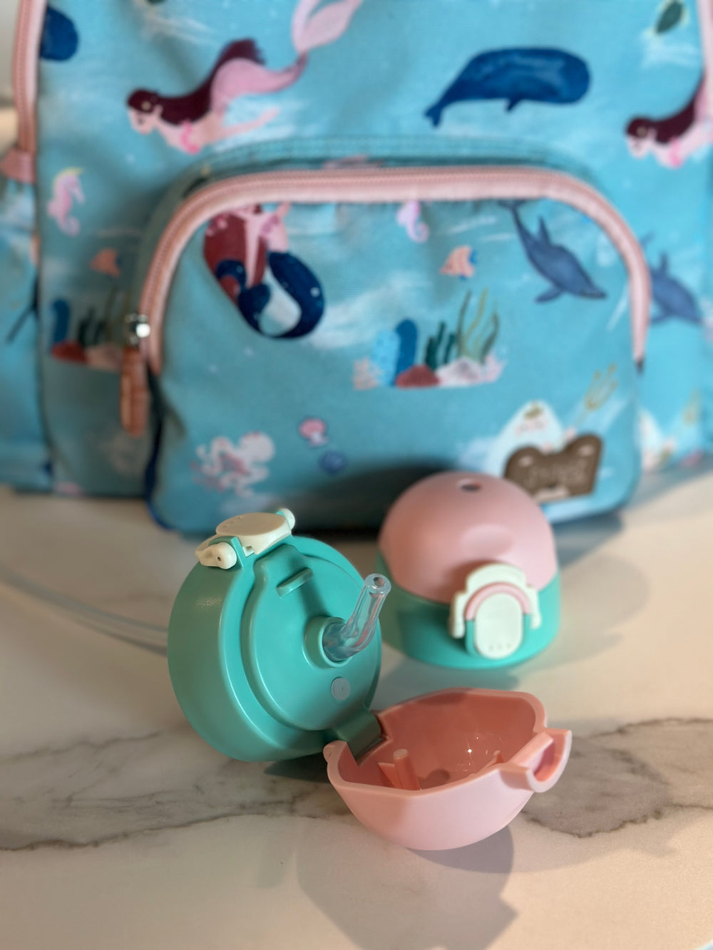 Mermaid Water Bottle Lids