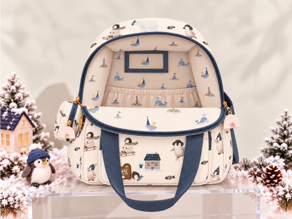 PO Penguin Parade Adult Diaper Bag