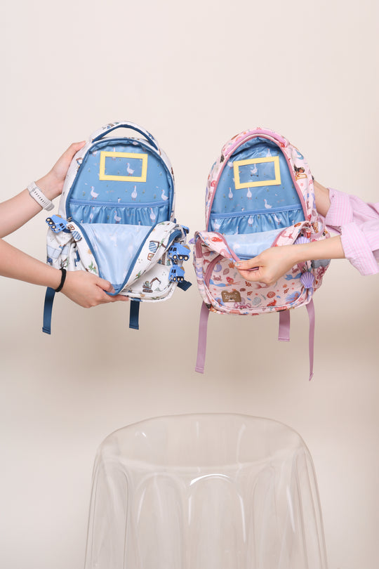 PO Dino Construction Toddler Bag