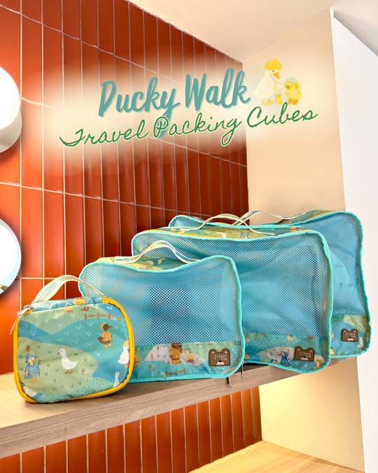 [PRE-ORDER] Ducky Walk Travel Packing Cubes