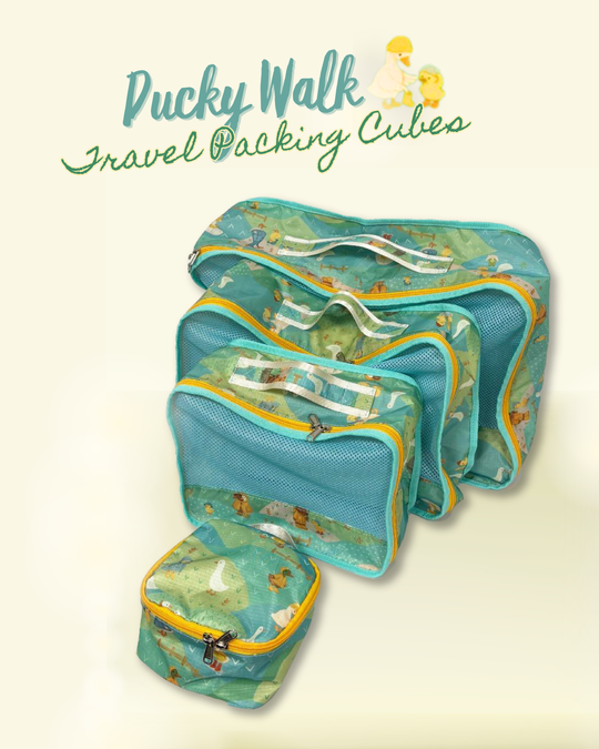 [PRE-ORDER] Ducky Walk Travel Packing Cubes