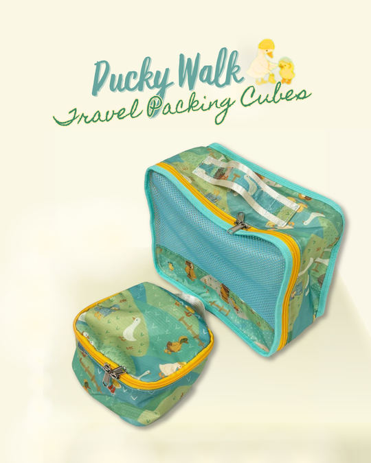 [PRE-ORDER] Ducky Walk Travel Packing Cubes