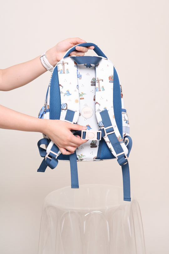 PO Dino Construction Toddler Bag