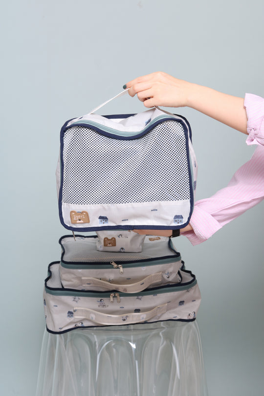 PO Penguin Parade Packing Cubes
