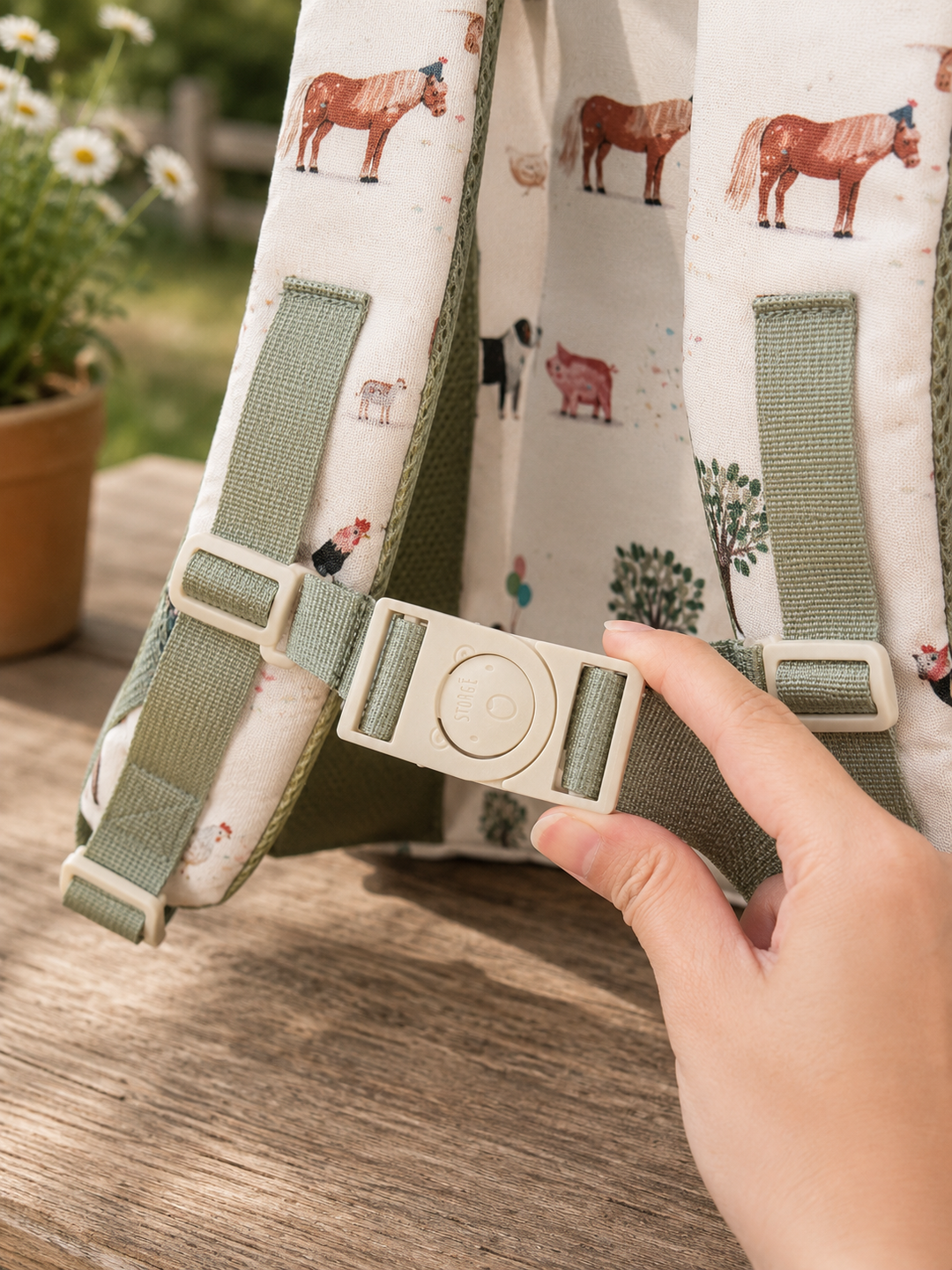 PO Fable Farm NEW Toddler Backpack