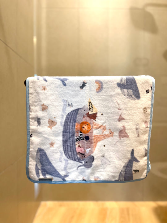 Noah's Ark Bath Towel (SMALL) (Print Variation)