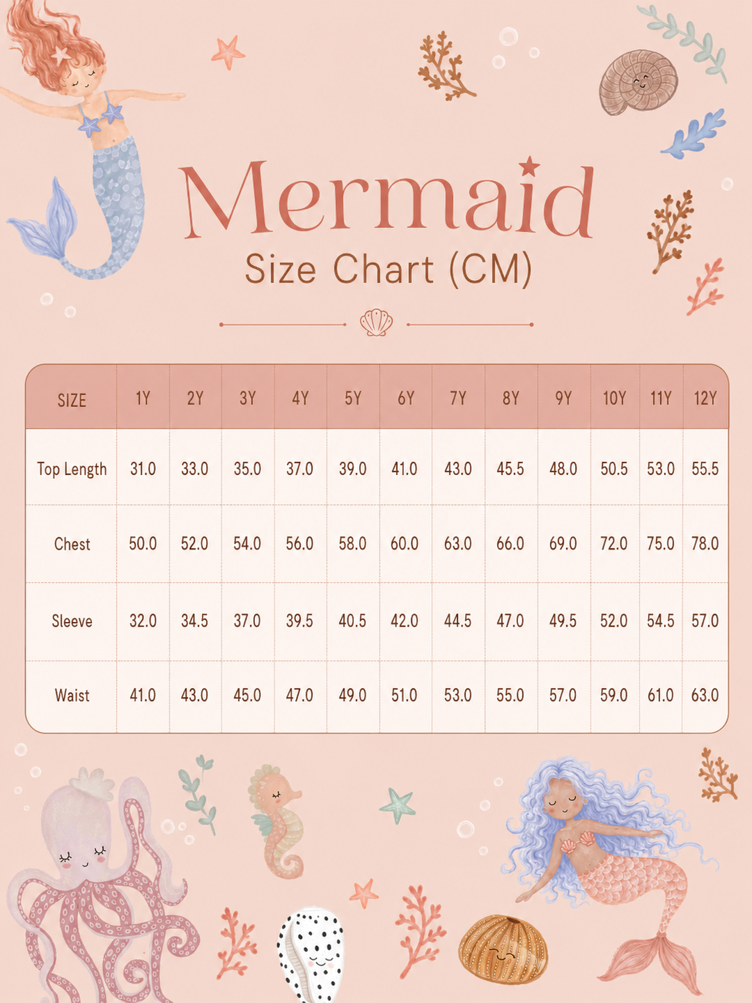 [PRE-ORDER] Mermaid Swimwear (Skirt)