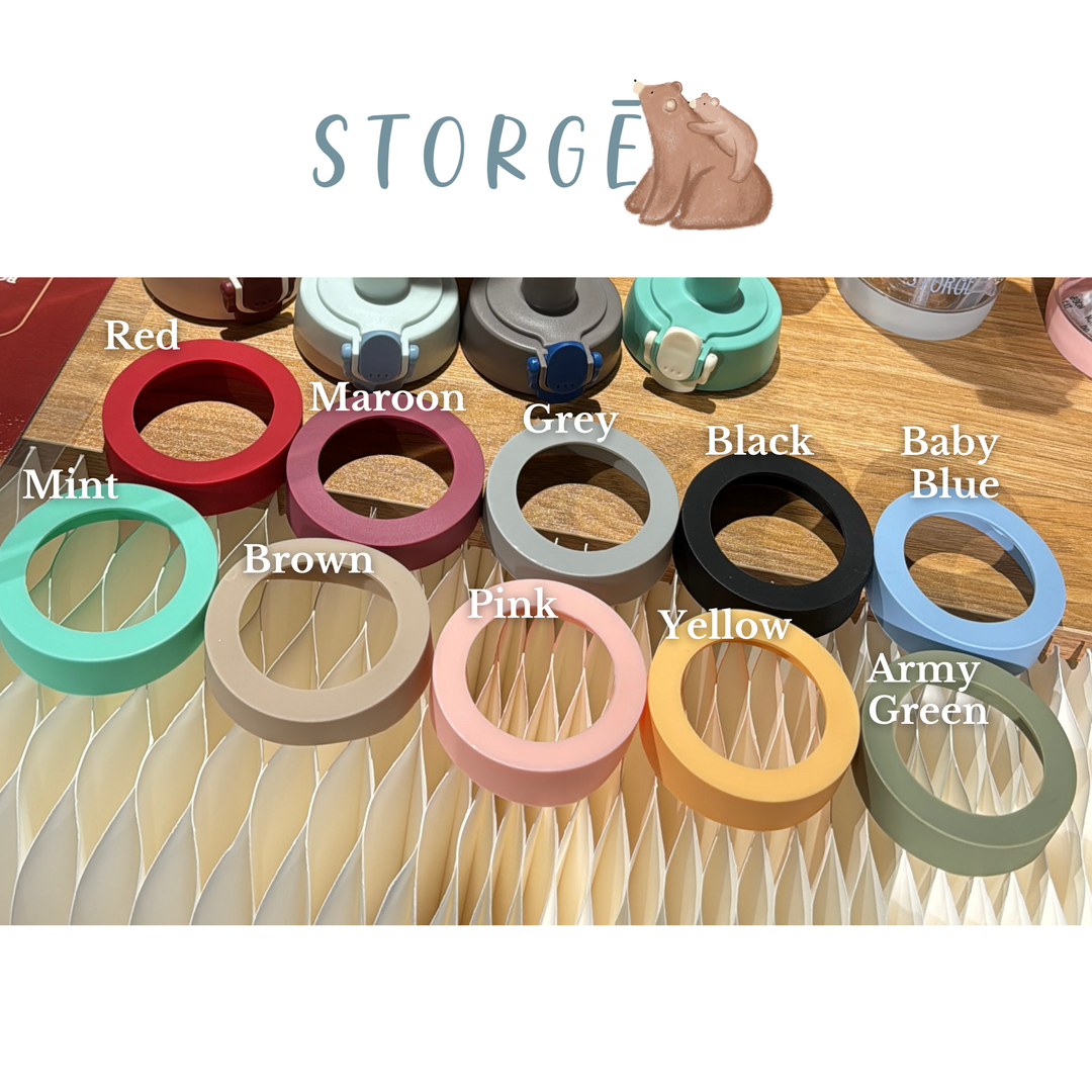 Storge Water Bottle Base - Yellow & Baby Blue
