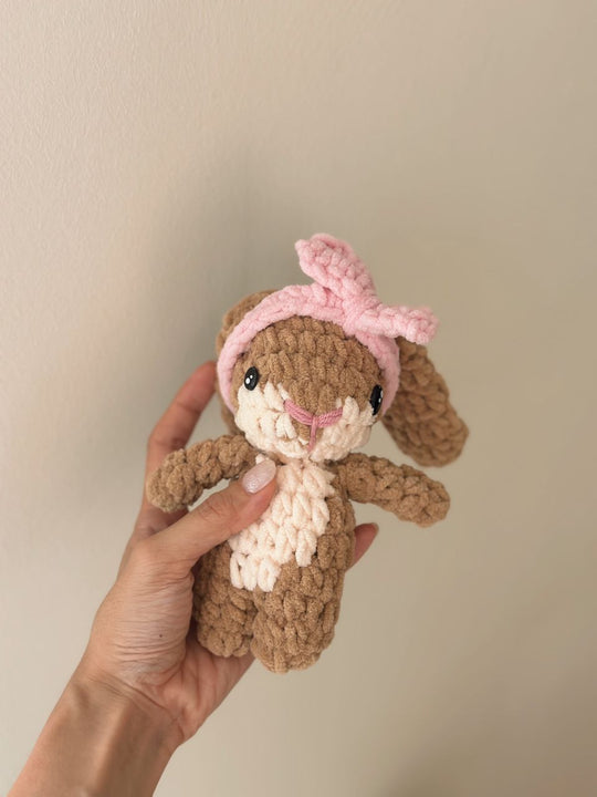 Rachel Rabbit Handmade Keychain