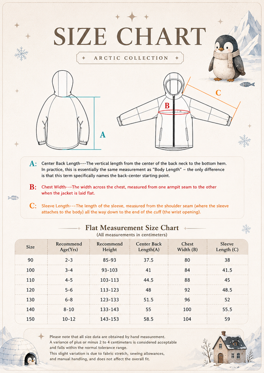PREORDER Penguin Parade Winter Jacket